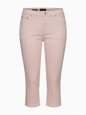 NWOT Charter Club Bristol Capri pants in soft blush pink